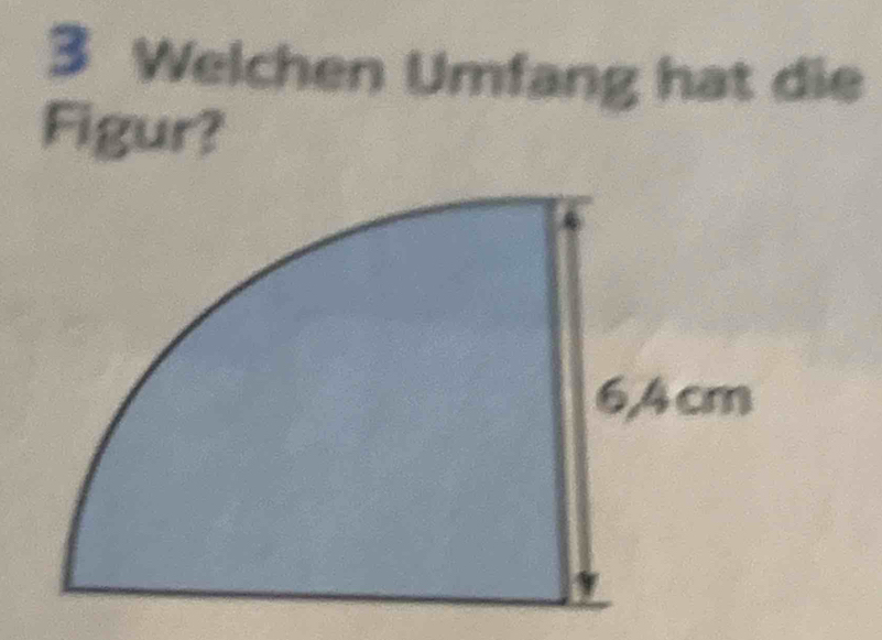 Welchen Umfang hat die 
Figur?