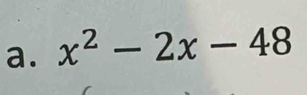 x^2-2x-48