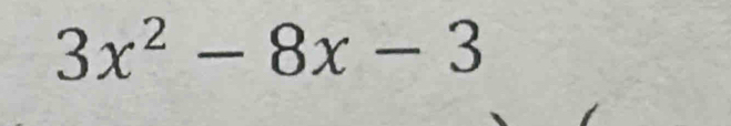 3x^2-8x-3