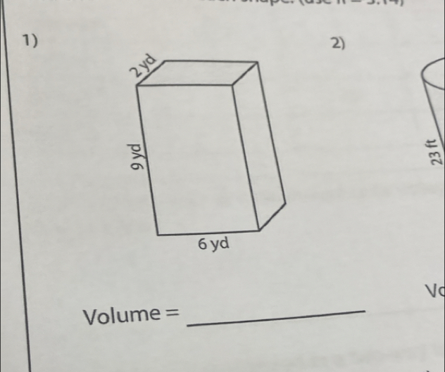 a 
Vc
Volume =
_