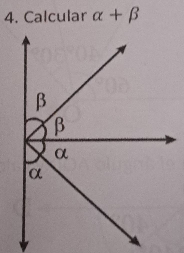 Calcular alpha +beta