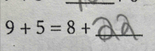 9+5=8+