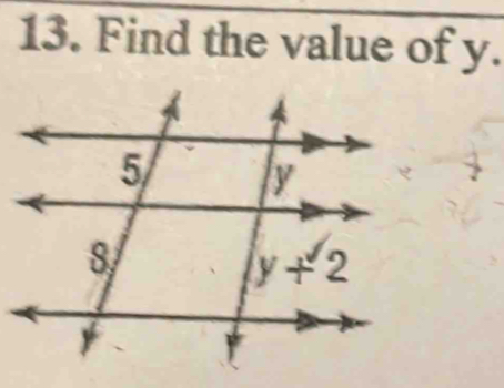 Find the value of y.