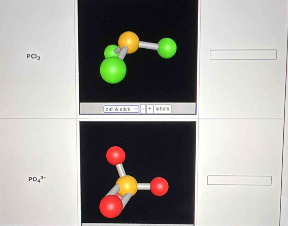 PCl_3
PO_4^(3-)