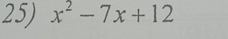 x^2-7x+12