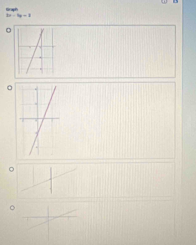 Graph
2x-5y-2
。