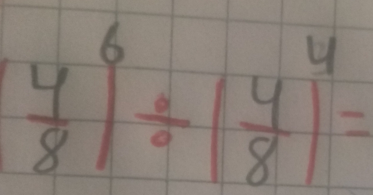 frac 48^(6frac 1)8|8^4=