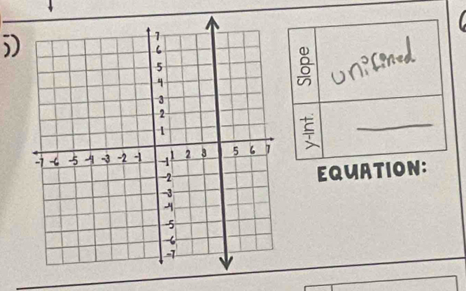 unilined 
8 
EQUATION: