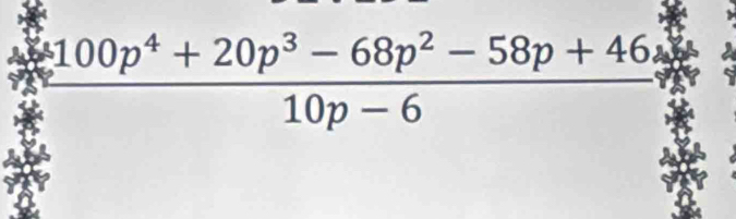 frac _2100p^4+20p^3-68p^2-58p+4610p-6