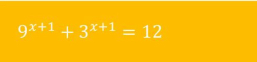 9^(x+1)+3^(x+1)=12