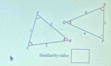 Similarity ratio: □