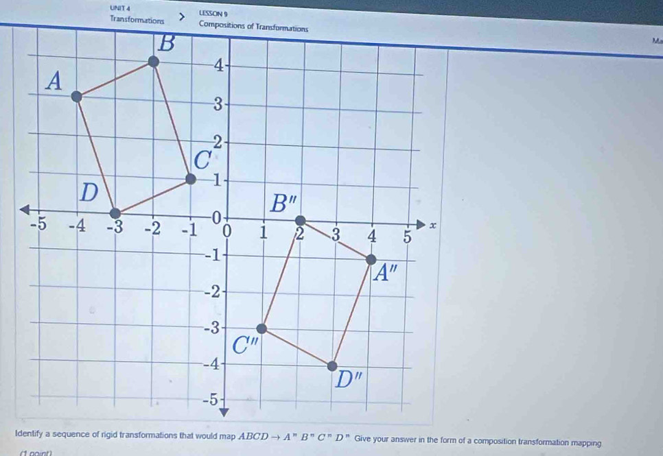 LESSON 9
M
(1noint)