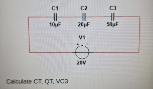 Calculate CT, QT, VC3