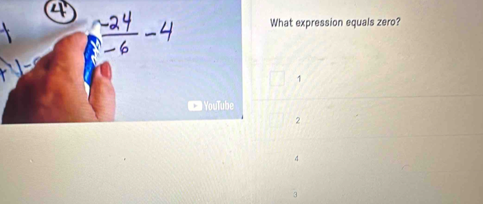 hat expression equals zero?
1
2
4
3