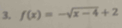 f(x)=-sqrt(x-4)+2