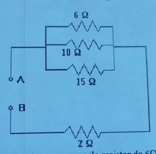 6Ω
10 Ω
A
15 Ω
φ B
2Ω