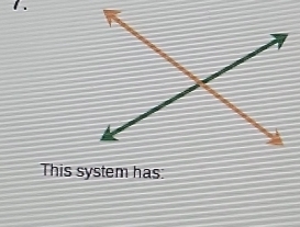 This system has: