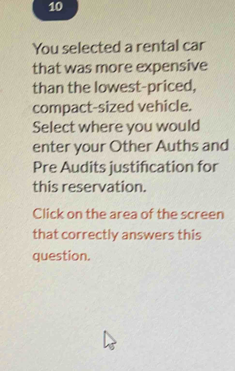 Solved: You selected a rental car that was more expensive than the ...