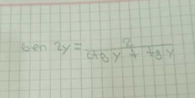 Gen 2y= 2/c+8y++3y 