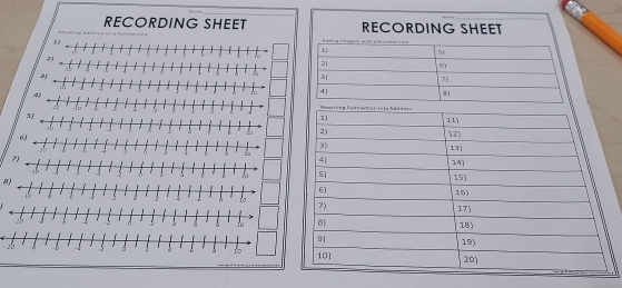 RECORDING SHEET 

6)
71
8)
-2b