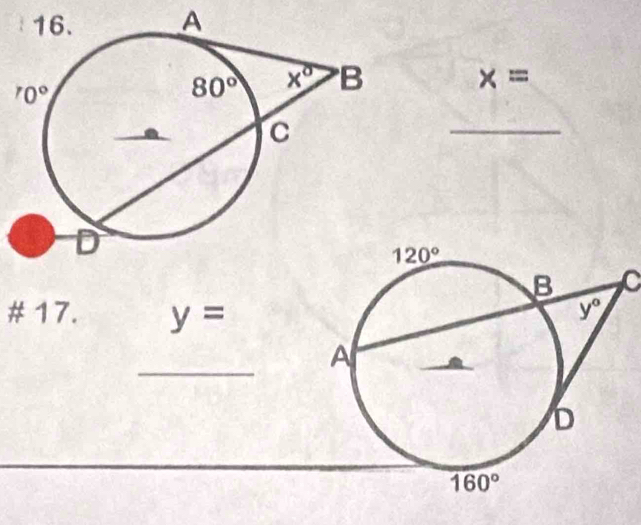 A
x=
_
C
#17. y=
_