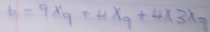 h=9X_9+4* _9+4* 3* _9