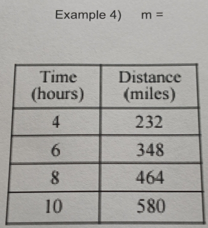 Example 4) m=