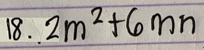 2m^2+6mn