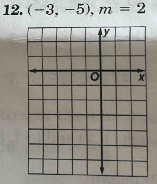 (-3,-5), m=2