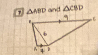 △ ABD and △ CBD