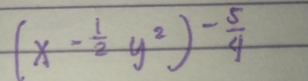 (x^(-frac 1)2y^2)^- 5/4 