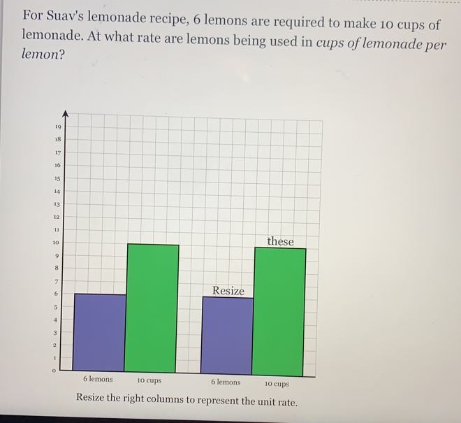 Solved: For Suav's lemonade recipe, 6 lemons are required to make 10 ...