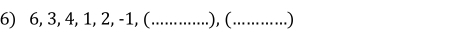 6, 3, 4, 1, 2, -1, (_ .), (_ ..)