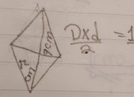  DXd/2 =1