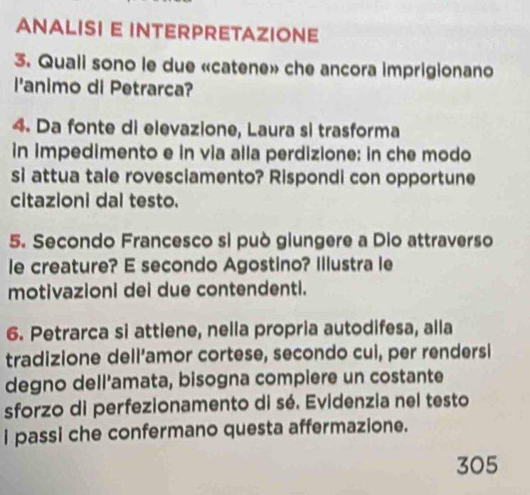 Risolto:ANALISI E INTERPRETAZIONE 3. Quali sono le due «catene» che ...