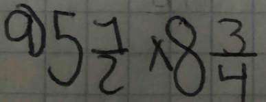 5 1/2 * 8 3/4 