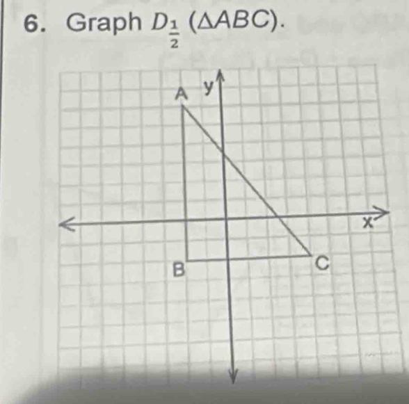 Graph D_ 1/2 (△ ABC).