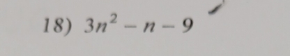 3n^2-n-9