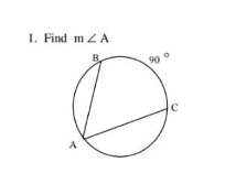 Find m∠ A