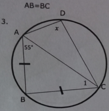 AB=BC
3
c