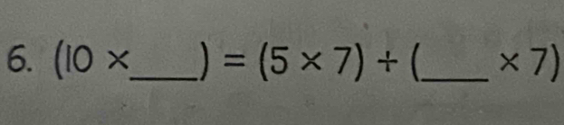 (10* _  =(5* 7)+ _  * 7 sqrt(1)□ 