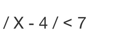 /X-4/<7</tex>