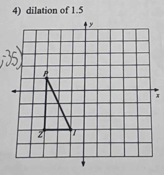 dilation of 1.5