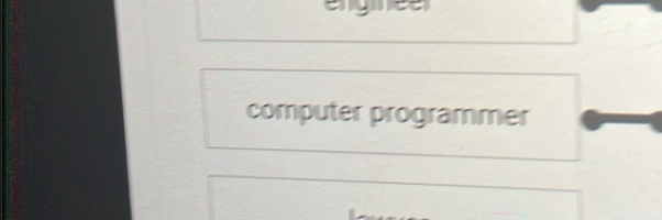 computer programmer