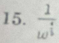 frac 1w^(frac 4)3