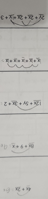 x
overline XZ
|+6 H