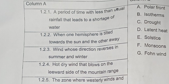 Column At 
at 
s 
d 
1.2.5. The zone where westerly w