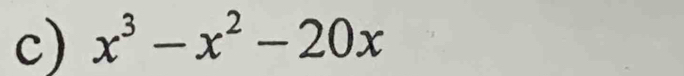 x^3-x^2-20x