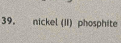 nickel (II) phosphite