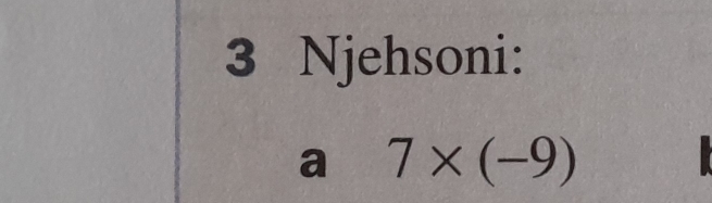 Njehsoni: 
a 7* (-9)